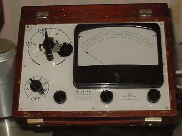 E-HUBBARD METER SCIENTOLGY RARE TO GET