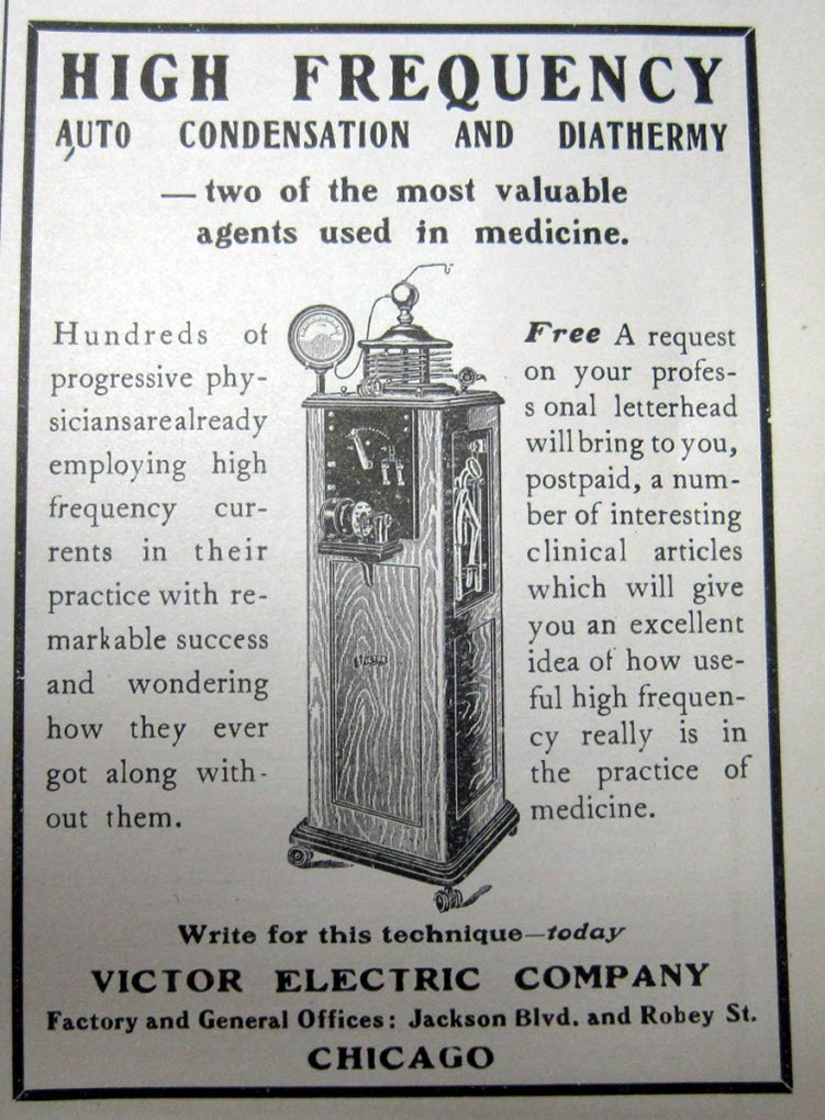 Journal of the IN St Med Assoc 1916 - Victor High Frequency