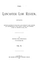 Lancasterlawreview