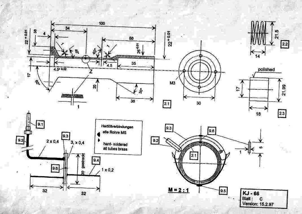 shaft tunnel and oil supply