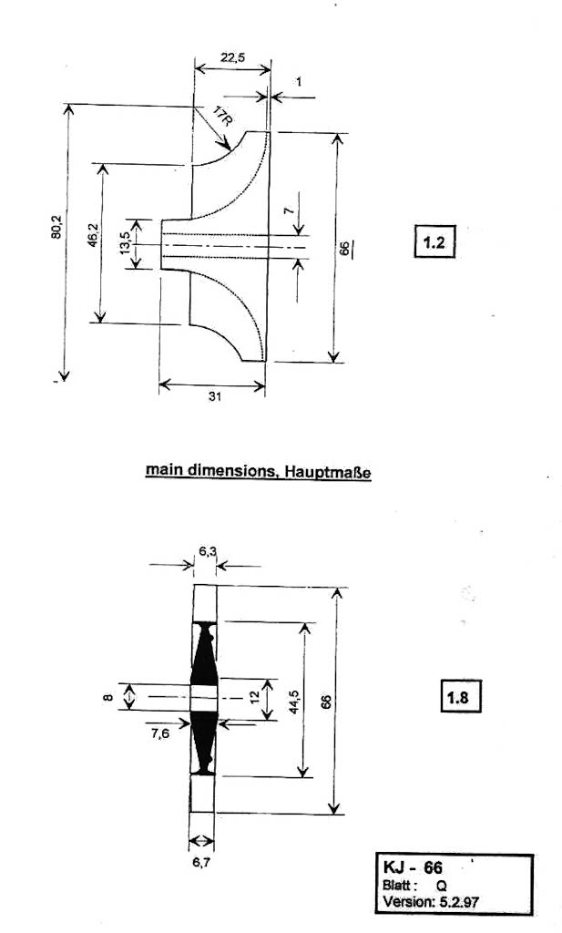 compressor and turbine