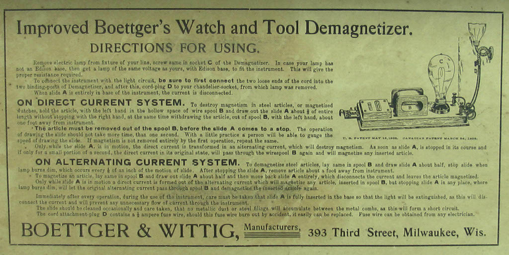 Watch Demagnetizer