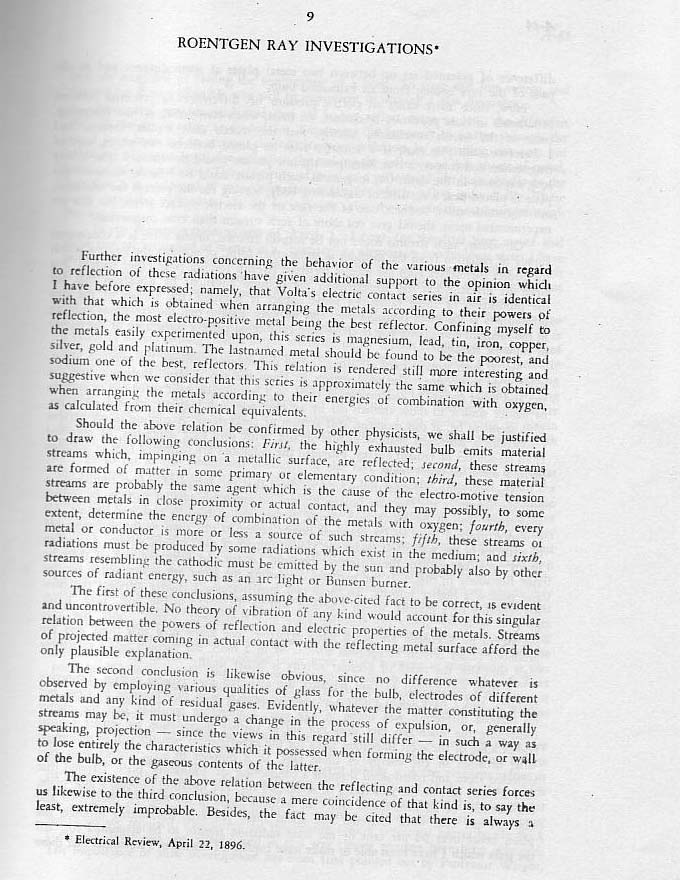 RoentgenRayInvestigations